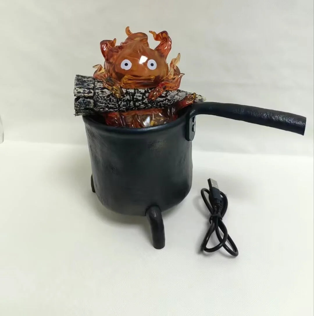 Flame Resin Figurine Dark Souls Bonfire Ornament Creative Desktop Decoration Anime Game Inspired Gift For Home Shelf Display