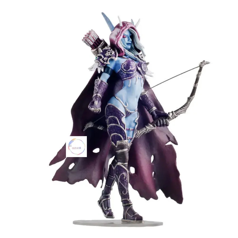 WOW Fall of The Lich King Arthas Sylvanas Windrunner Sylvan Archery Queen World Of Warcraft Dota Menethil Action Figure Toys
