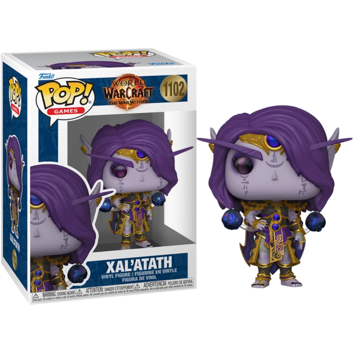 In Stock FUNKO POP Original Co-branded World of Warcraft Illidan Saratas Limited Mobile Phone Model Collection Holiday Gifts