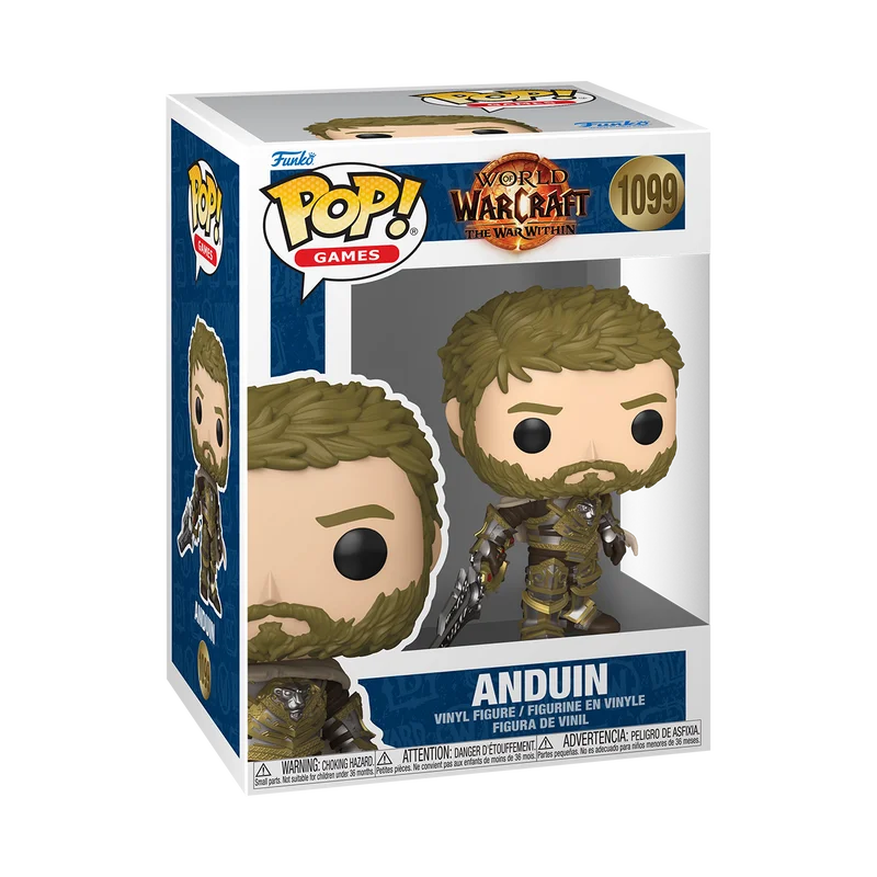 World of Warcraft Anduin Jaina Proudmoore Illidan Xal'atath Figure FUNKO POP Collectible Limited Edition Figurine Toy Gift