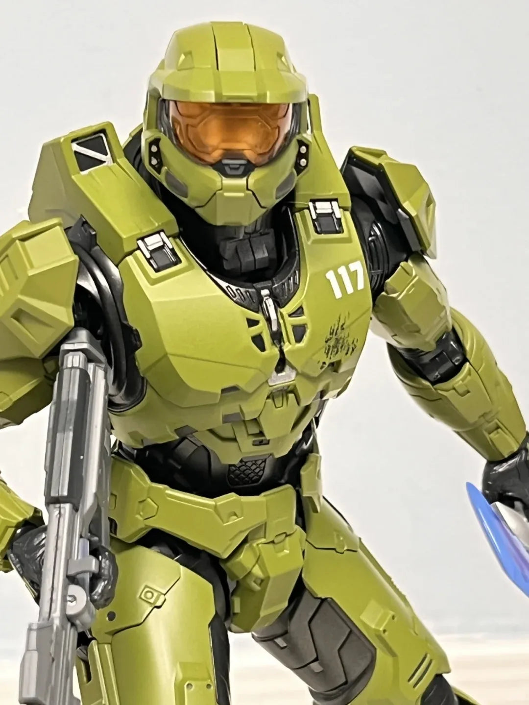 18CM RE:EDIT Reach 1/12 SCALE MASTER CHIEF MJOLNIR MARK V1 Articulated Action Figures Desktop ornament Decor Boy Trend Toys Gift