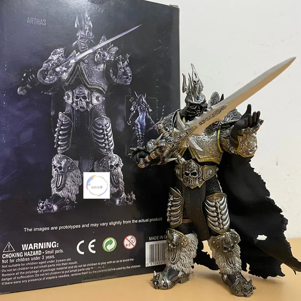 WOW Fall of The Lich King Arthas Sylvanas Windrunner Sylvan Archery Queen World Of Warcraft Dota Menethil Action Figure Toys