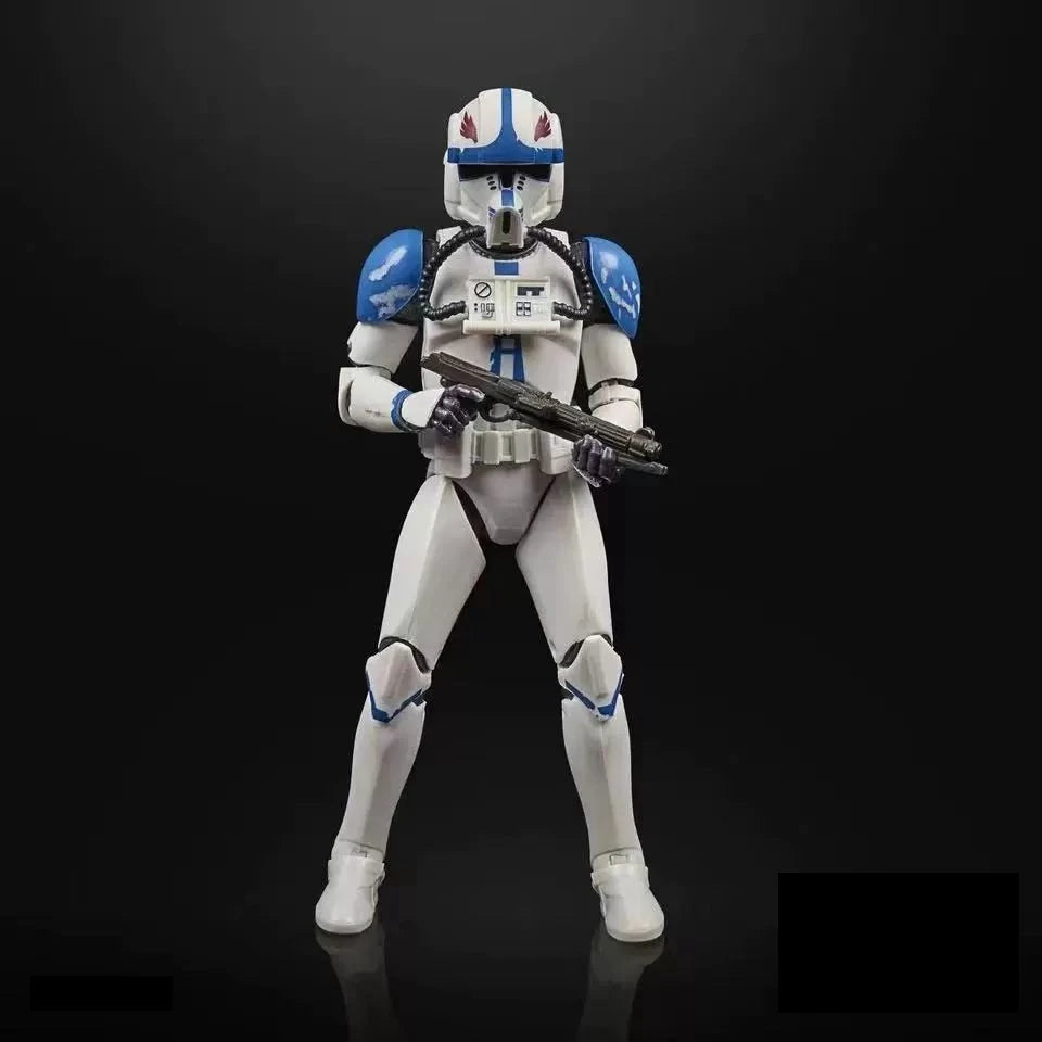 6-Inch Star Wars White Soldier Clone Soldier Pilot 50th Anniversary Action Figure Figurine Collectible Toys Model Surprise Gift