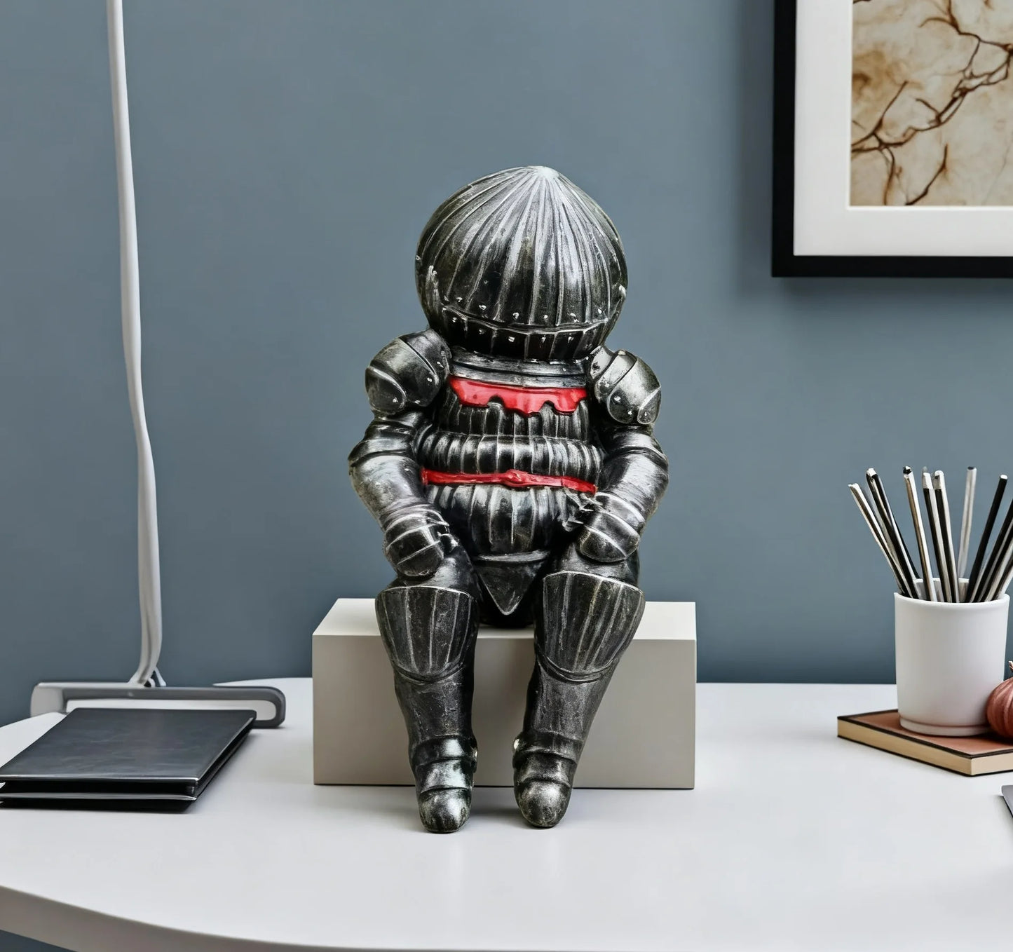 Retro Armor Knight Guardian Resin Figurine Dark Souls: Jack Bardo Collectible Figure