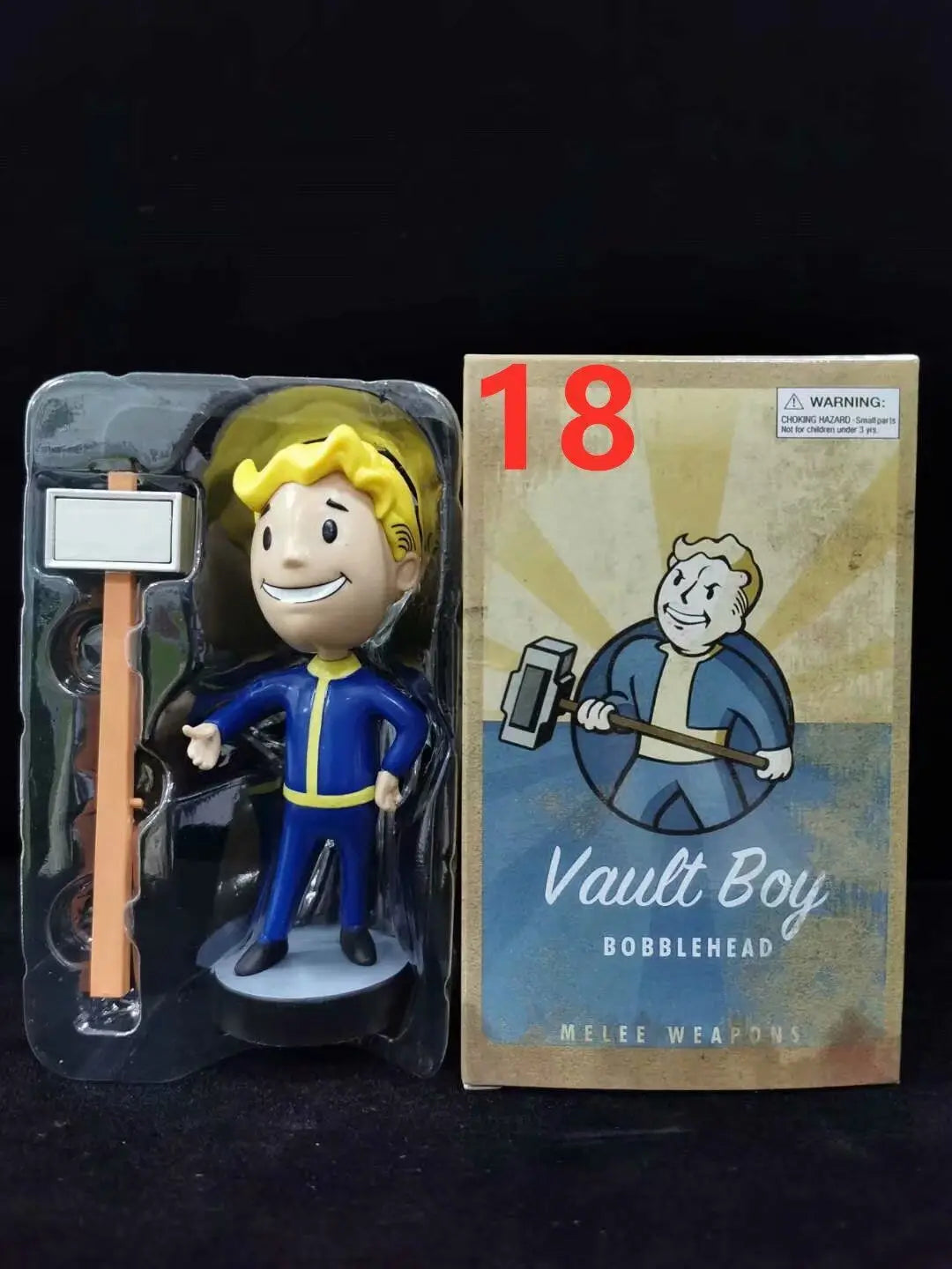 Fallout 4 Vault Boy Generation 7 Dolls Game Action Figure Shaking Cartoon Statue Collectible Toy Ornament Model Kids Toys Gift
