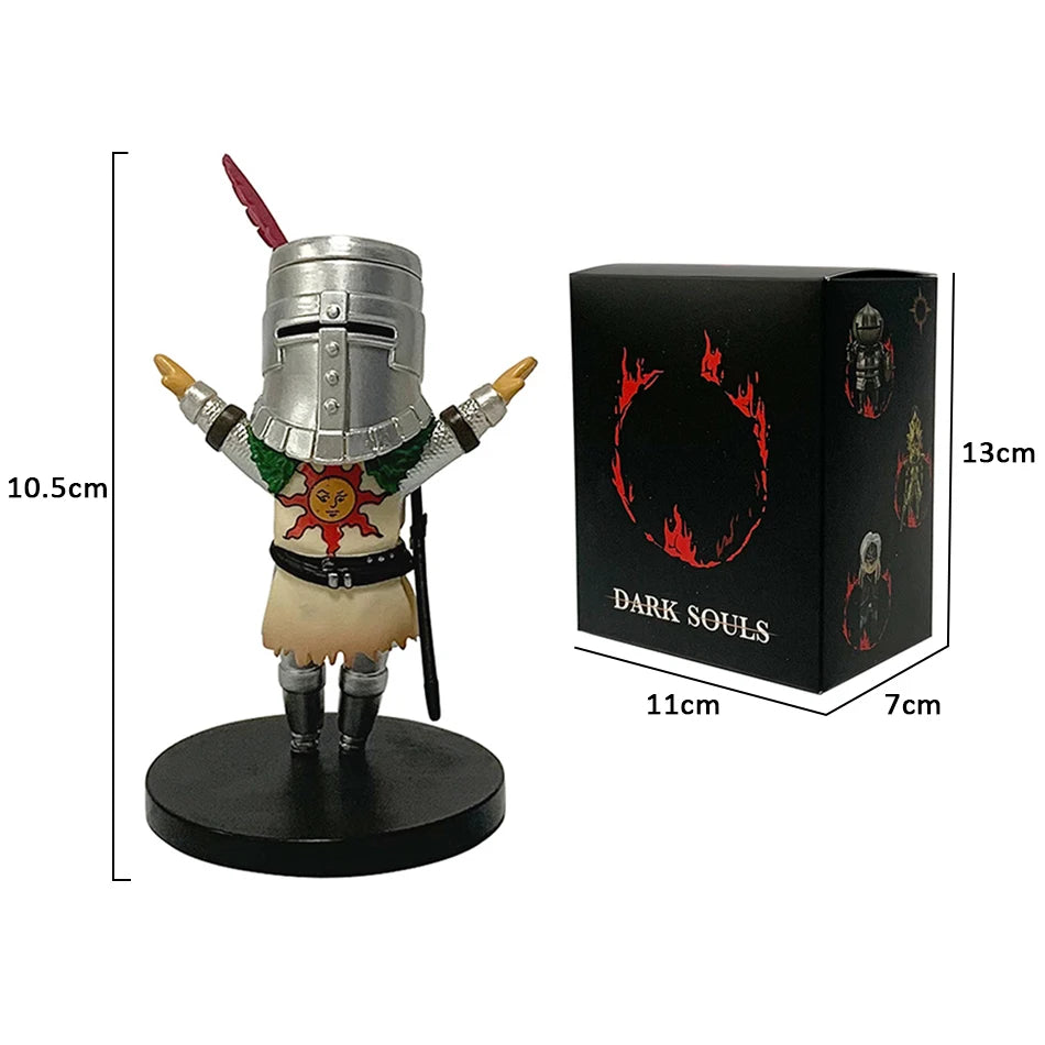 In stock Anime action figure Dark Souls version Q, Solaire Artorias Ornstein Fire Keeper, Anime doll, toy model for child gifts