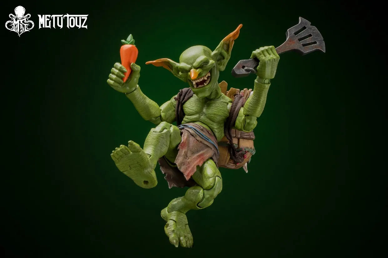 Pre-Sale Metytoyz Goblin Adventure Team Warrior Action Figure Movable Joint Trendy Toy World Of Warcraft Game Merch Collectibles