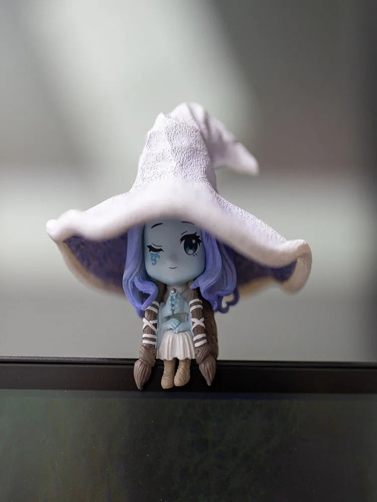 Elden Ring Ranni Figure Cute Anime Figurine Statue Collectible Handmade Model Decoration Ornaments Toy Girls Boys Birthday Gift