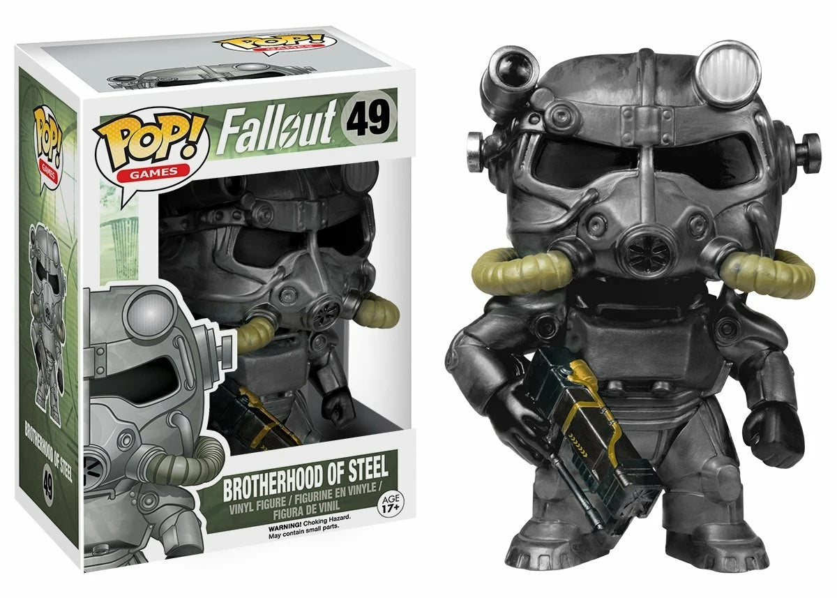 NEW FUNKO POP Fallout 4 Armor POWER ARMOR 49 Vault Boy 53 Lone Wanderer47 Vinyl Action Figure Collection Toy Holiday Gifts