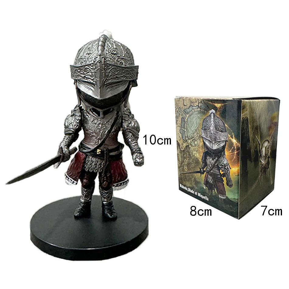 New Elden Ring Gaming Q Version Mini Ranni Cat Melina Malenia The Half-Wolf Action Figure Lani Magic Ornaments PVC Dolls