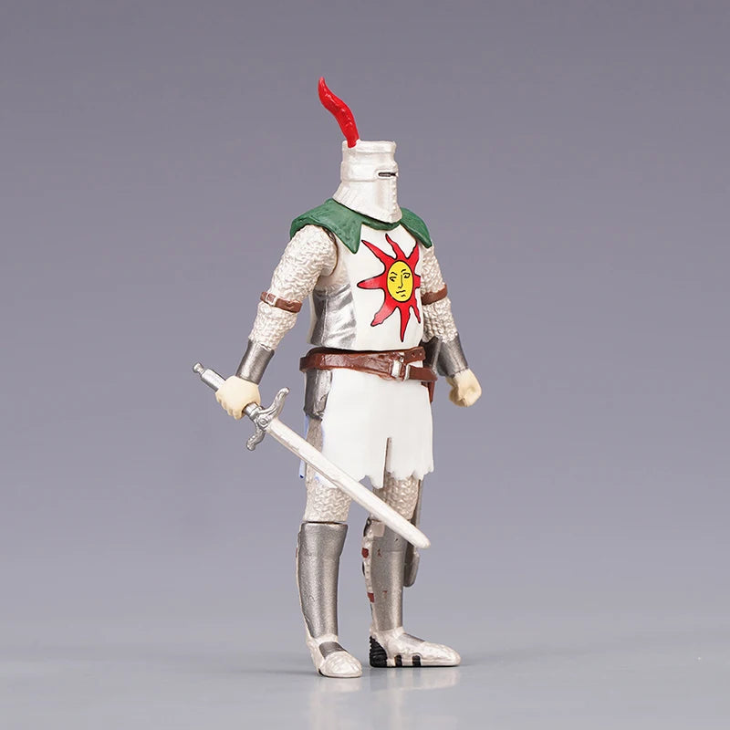 Game Dark Souls Figures Black Knight Artorias Action Figure PVC Movable Collection Solaire of Astora Model Toys for Child's Gift