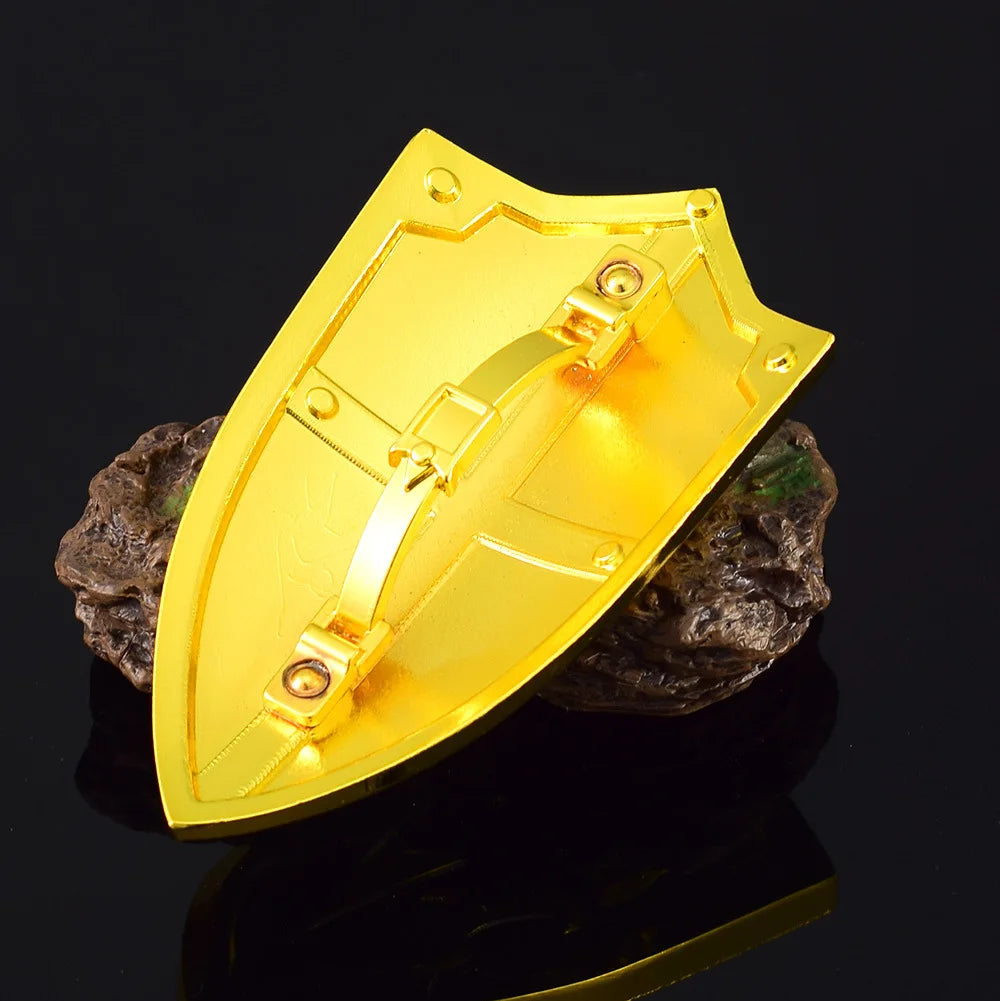 9.5cm/3.74in Zeldaa Kingdom Tears Sky Sword Guard Shield Royal Clan Weapon Model Craft Decorations Ornaments Collections Desktop