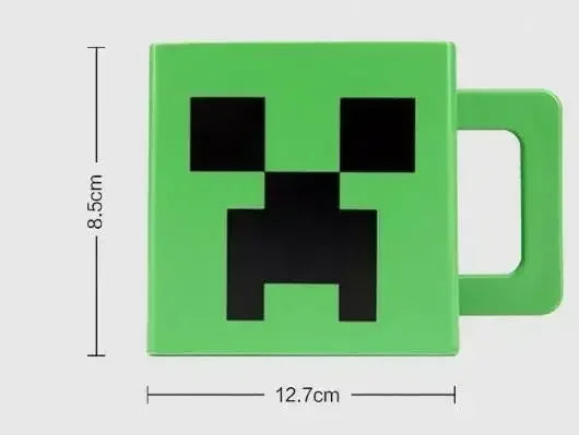 Minecrafte Ender Man TNT Creeper Cup Game Peripheral Children's Water Drinking Cups Creative Mug Tea Cups for Gift Kitchen Toys