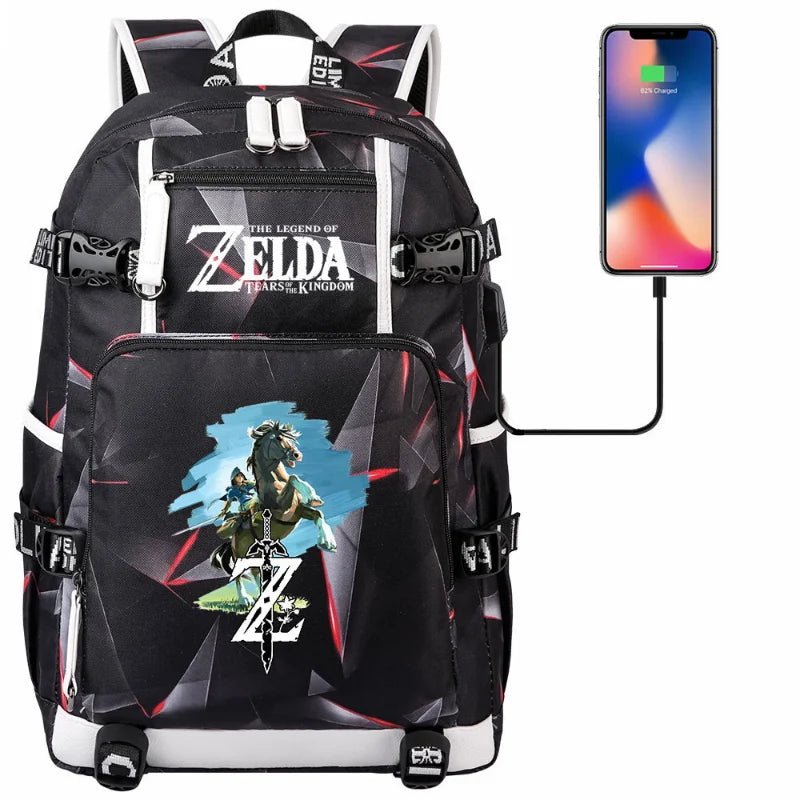 The Legend of Zeldaes Backpack Waterproof Teenagers SchoolBag Large Capacity Travel Bagpack Casual Bookbag Laptop Mochilas Gift