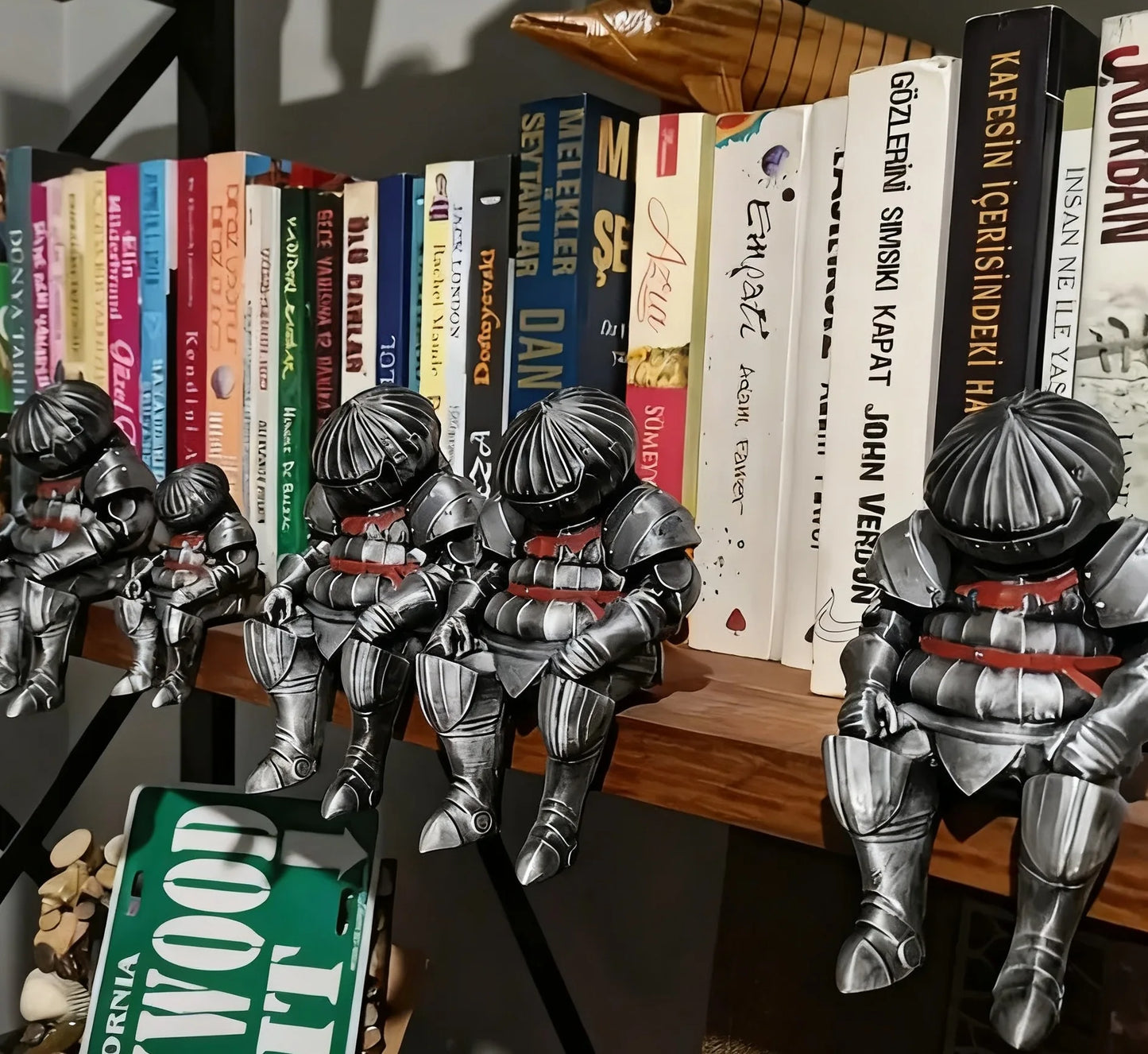 Retro Armor Knight Guardian Resin Figurine Dark Souls: Jack Bardo Collectible Figure