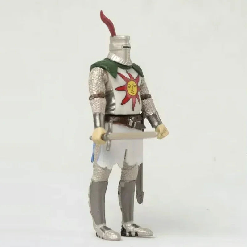 Game Dark Souls Figures Black Knight Artorias Action Figure PVC Movable Collection Solaire of Astora Model Toys for Child's Gift