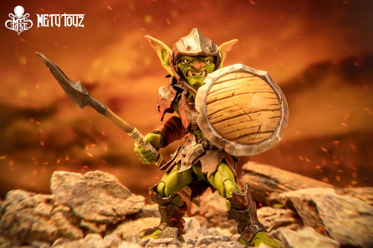 Pre-Sale Metytoyz Goblin Adventure Team Warrior Action Figure Movable Joint Trendy Toy World Of Warcraft Game Merch Collectibles
