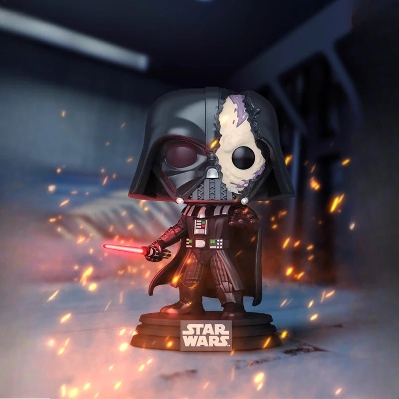 Genuine Edition FUNKO POP Star Wars: Obi-Wan Kenobi &Darth Vader Action Desktop Decoration Ornament Model Toys Collectible Model