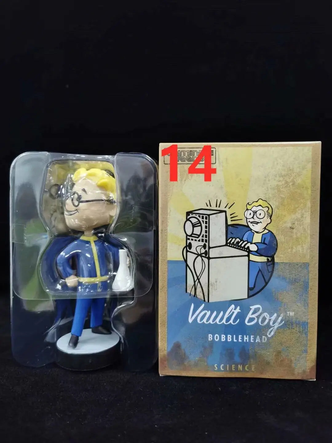 Fallout 4 Vault Boy Generation 7 Dolls Game Action Figure Shaking Cartoon Statue Collectible Toy Ornament Model Kids Toys Gift