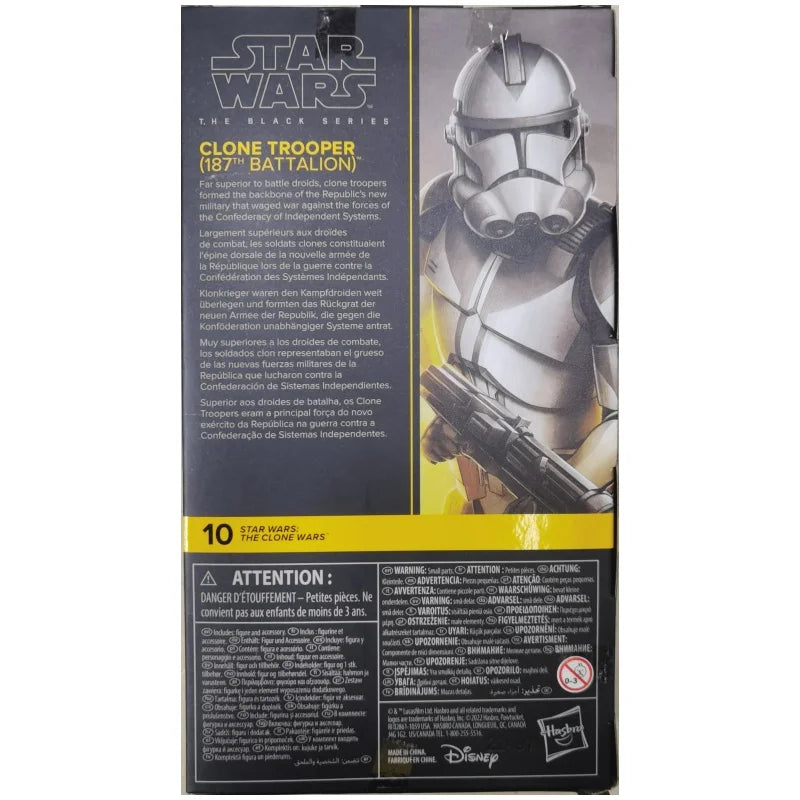 6 Inch Original In Stock Star War The Black Series 187th Battalion Clone Trooper Action Figure Model Toys Collection Hobby Gift