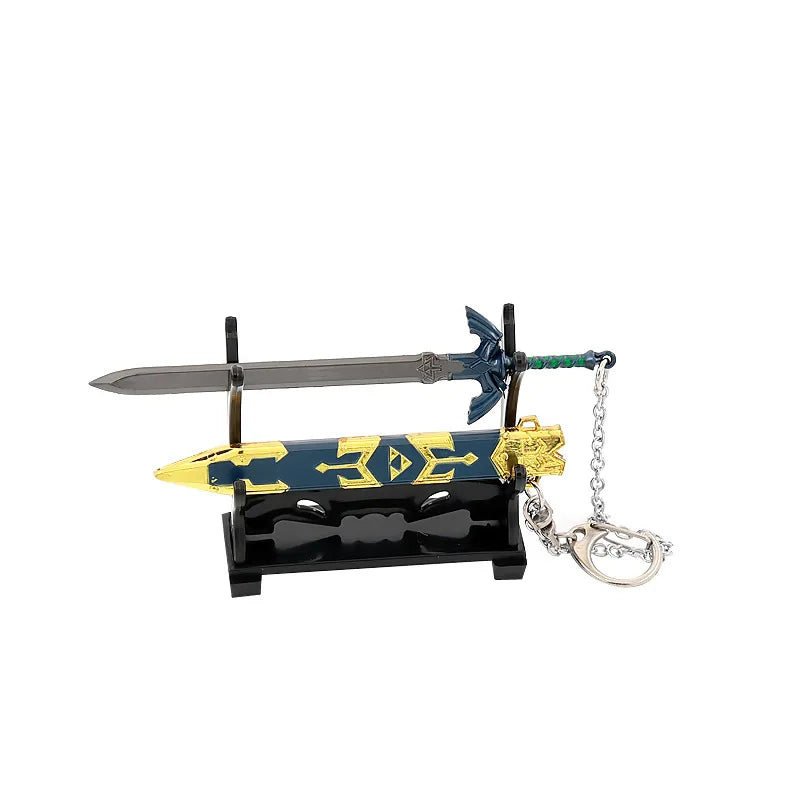 The Legend of Zelda Game Merchandise Master Sword12CMFull Metal Craft Ornament with Sheath