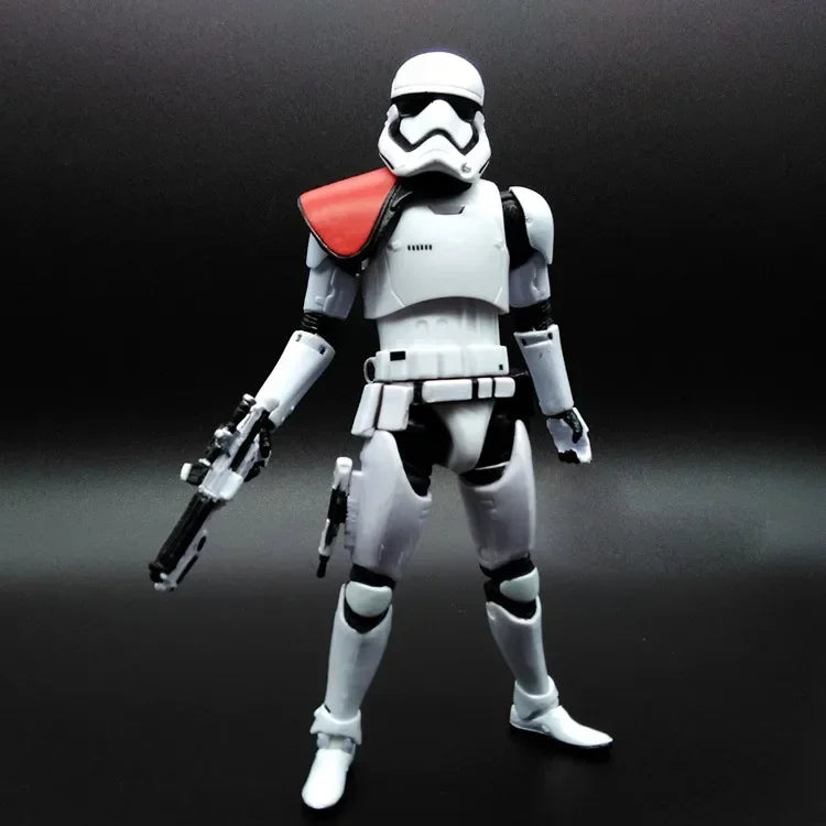Star Wars Shock Action Figure white Trooper Stormtrooper 6 "Force Awakens Boba Darth Vader Cartoon Model Desktop Ornament Gift