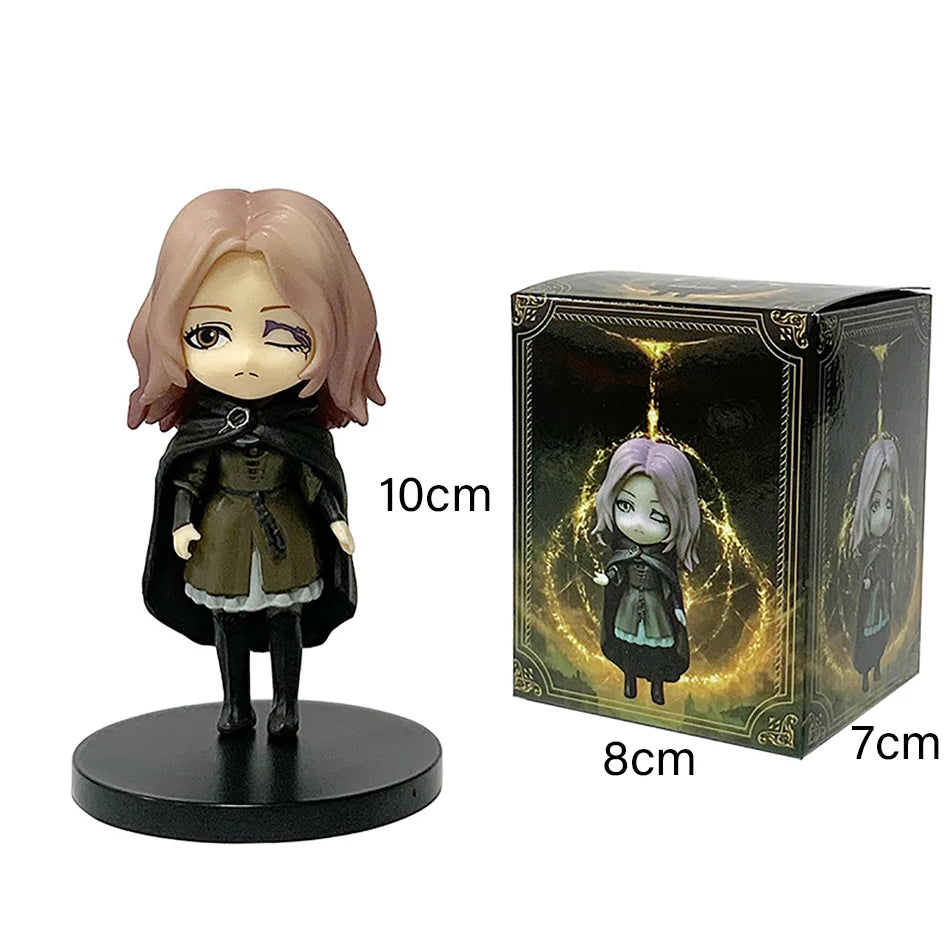 New Elden Ring Gaming Q Version Mini Ranni Cat Melina Malenia The Half-Wolf Action Figure Lani Magic Ornaments PVC Dolls