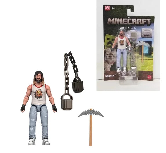 Original Minecraft Game Character Collection Movie Series Same Style Action Figure Model Interactive Toy Boy Birthday Gift