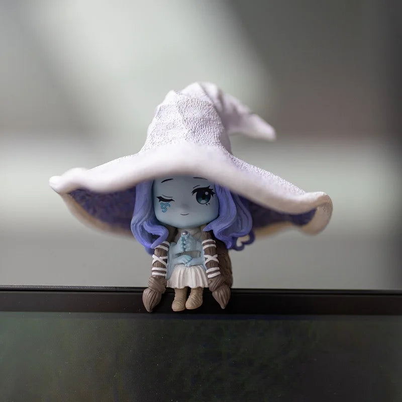Elden Ring Ranni Figure Cute Anime Figurine Statue Collectible Handmade Model Decoration Ornaments Toy Girls Boys Birthday Gift