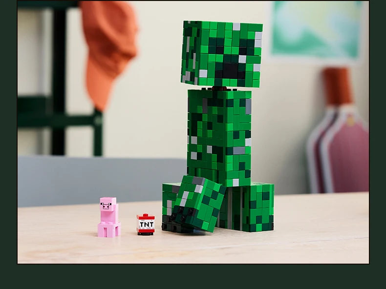 Lego Minecraft 21276 Creeper Children's Day Gift Building Block Toy
