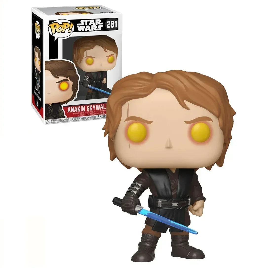 Minimum Price FUNKO POP Star Wars #281 Anakin Skywalker (Dark Side) Vinyl Action Figure Collection Model Kids Toys Gifts
