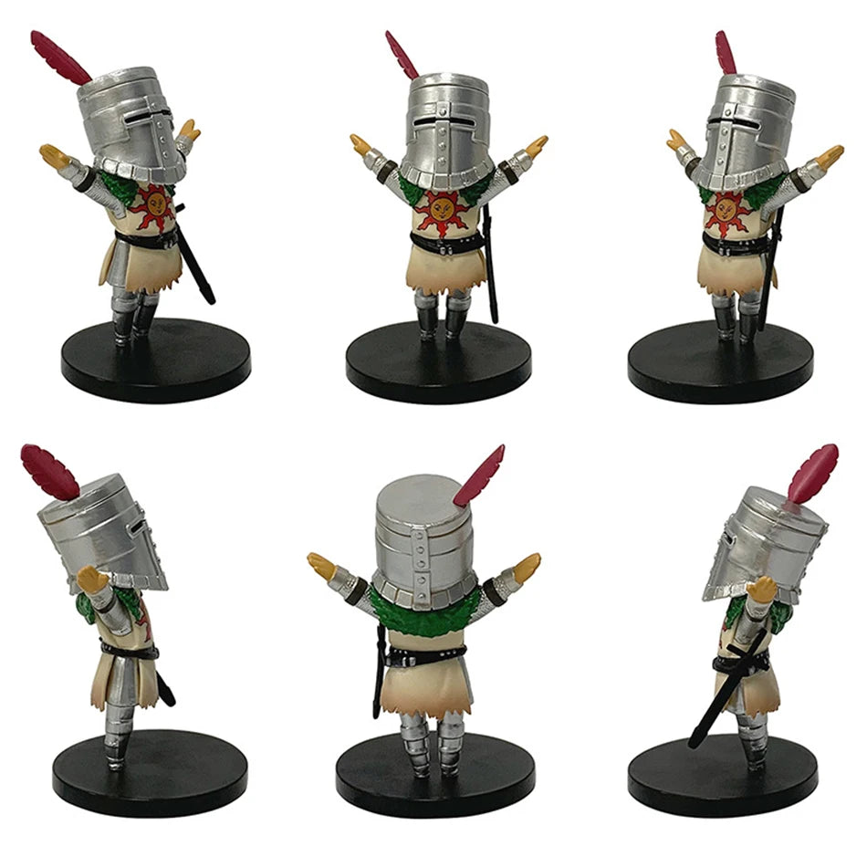 In stock Anime action figure Dark Souls version Q, Solaire Artorias Ornstein Fire Keeper, Anime doll, toy model for child gifts