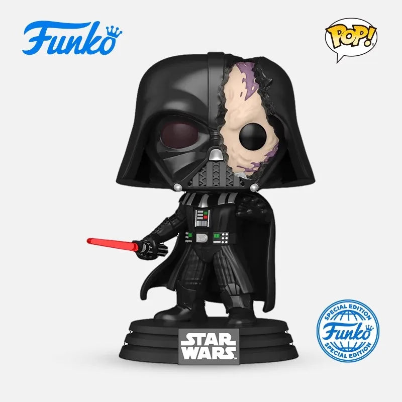 Genuine Edition FUNKO POP Star Wars: Obi-Wan Kenobi &Darth Vader Action Desktop Decoration Ornament Model Toys Collectible Model