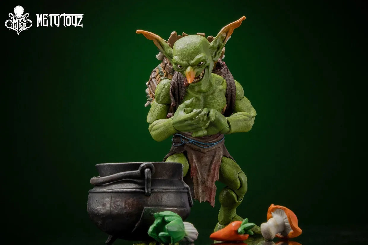 Pre-Sale Metytoyz Goblin Adventure Team Warrior Action Figure Movable Joint Trendy Toy World Of Warcraft Game Merch Collectibles
