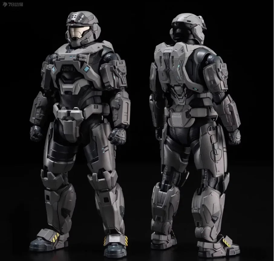 1/12 Noble Six figures Spartan-B312 action anime figure Halo:Reach figurine Room Decoration Christmas Gift for kids toys