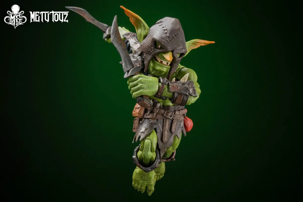 Pre-Sale Metytoyz Goblin Adventure Team Warrior Action Figure Movable Joint Trendy Toy World Of Warcraft Game Merch Collectibles