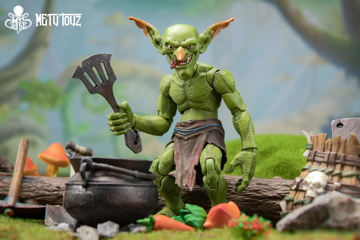 Pre-Sale Metytoyz Goblin Adventure Team Warrior Action Figure Movable Joint Trendy Toy World Of Warcraft Game Merch Collectibles