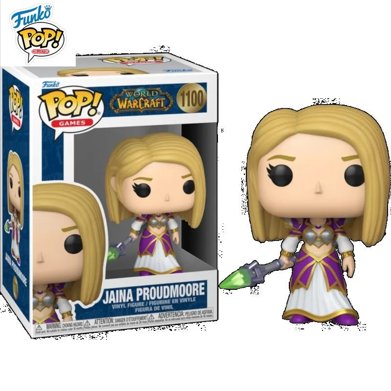In Stock FUNKO POP Original Co-branded World of Warcraft Illidan Saratas Limited Mobile Phone Model Collection Holiday Gifts