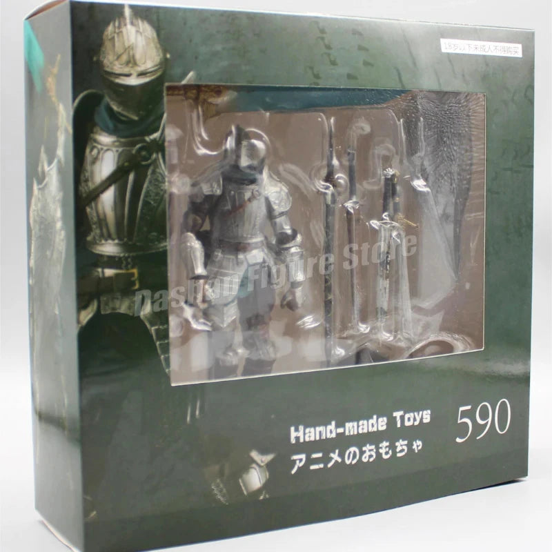 18cm Dark Souls Zhaidianshe Armor Action Figure PVC Movable Game Role Collection Figma 590# Demon’s Souls Figurine Model Toys