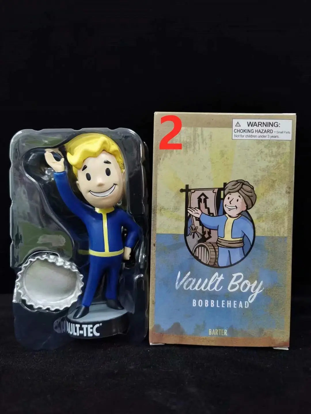 Fallout 4 Vault Boy Generation 7 Dolls Game Action Figure Shaking Cartoon Statue Collectible Toy Ornament Model Kids Toys Gift