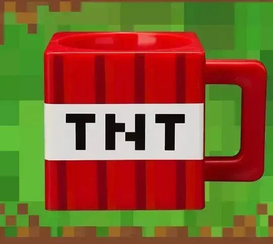 Minecrafte Ender Man TNT Creeper Cup Game Peripheral Children's Water Drinking Cups Creative Mug Tea Cups for Gift Kitchen Toys
