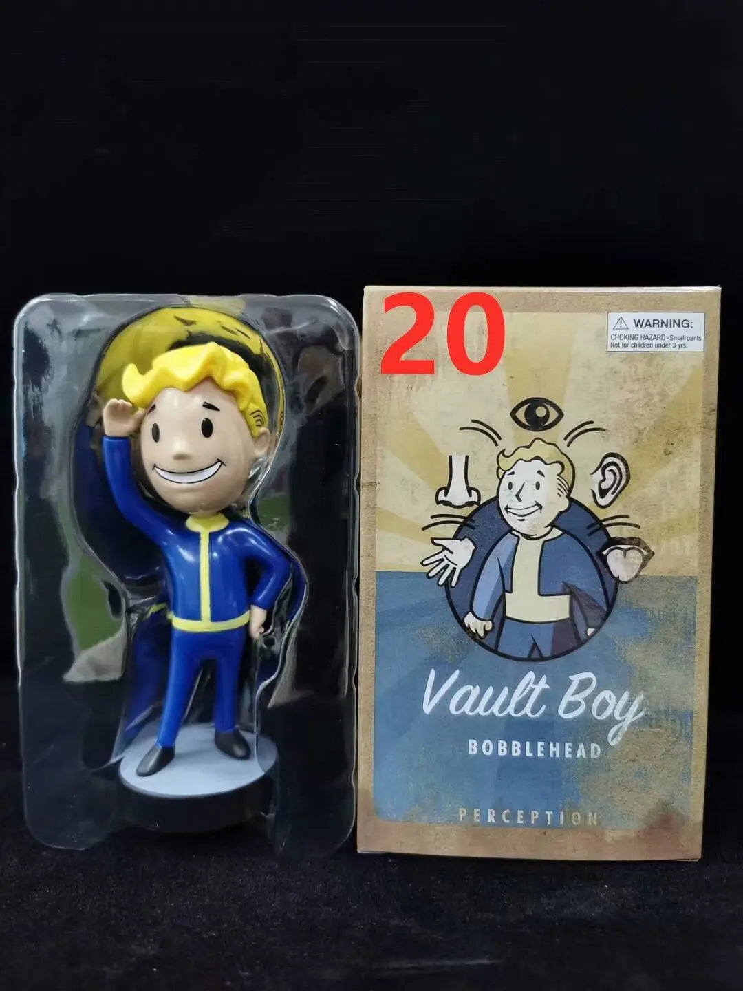Fallout 4 Vault Boy Generation 7 Dolls Game Action Figure Shaking Cartoon Statue Collectible Toy Ornament Model Kids Toys Gift