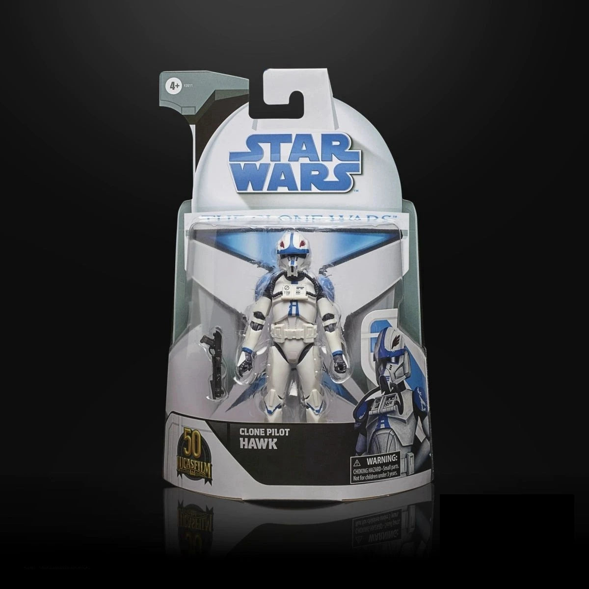 6-Inch Star Wars White Soldier Clone Soldier Pilot 50th Anniversary Action Figure Figurine Collectible Toys Model Surprise Gift