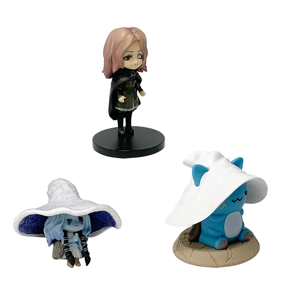 New Elden Ring Gaming Q Version Mini Ranni Cat Melina Malenia The Half-Wolf Action Figure Lani Magic Ornaments PVC Dolls