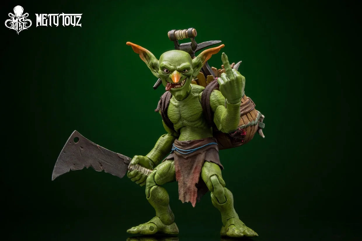Pre-Sale Metytoyz Goblin Adventure Team Warrior Action Figure Movable Joint Trendy Toy World Of Warcraft Game Merch Collectibles