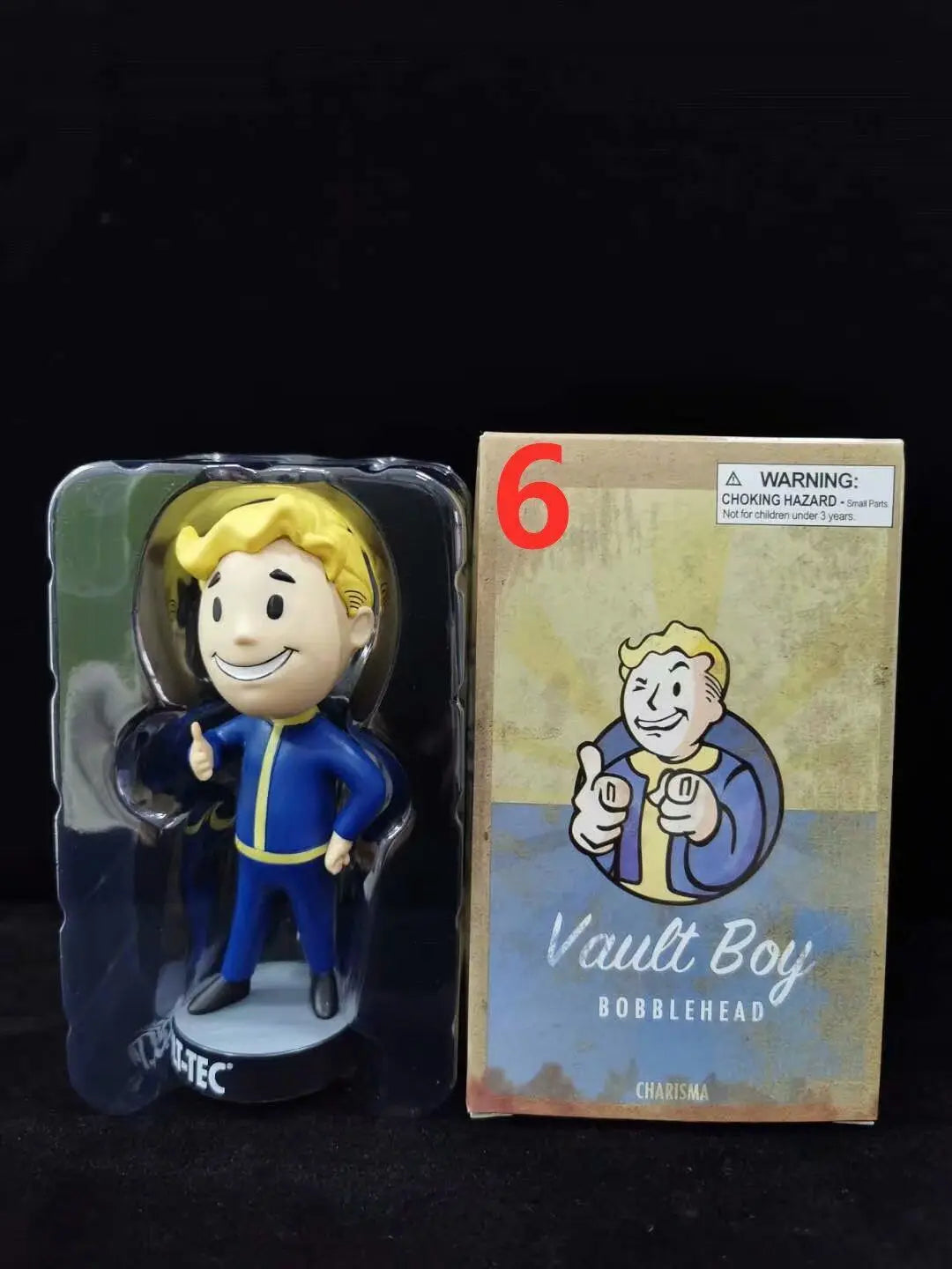 Fallout 4 Vault Boy Generation 7 Dolls Game Action Figure Shaking Cartoon Statue Collectible Toy Ornament Model Kids Toys Gift