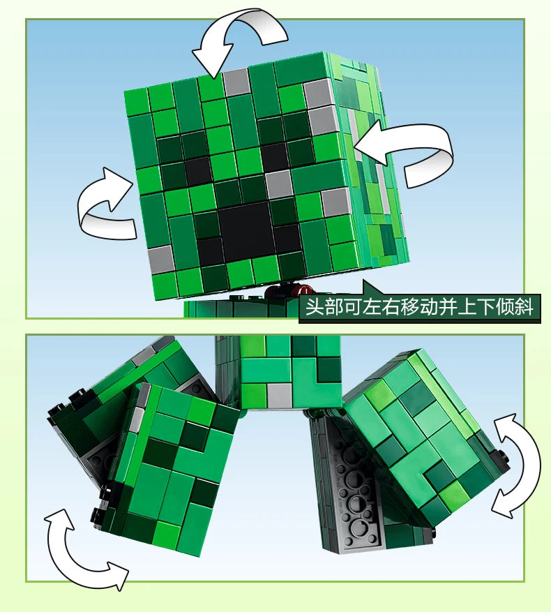 Lego Minecraft 21276 Creeper Children's Day Gift Building Block Toy