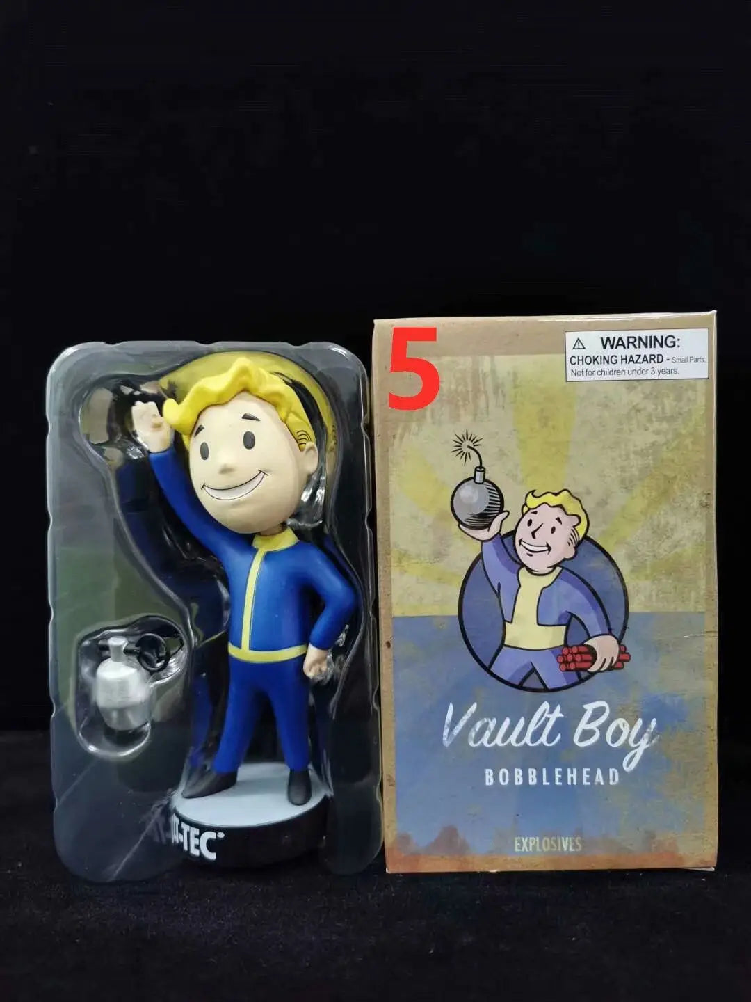 Fallout 4 Vault Boy Generation 7 Dolls Game Action Figure Shaking Cartoon Statue Collectible Toy Ornament Model Kids Toys Gift