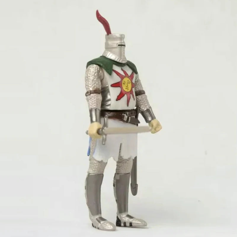 Game Dark Souls Figures Black Knight Artorias Action Figure PVC Movable Collection Solaire of Astora Model Toys for Child's Gift