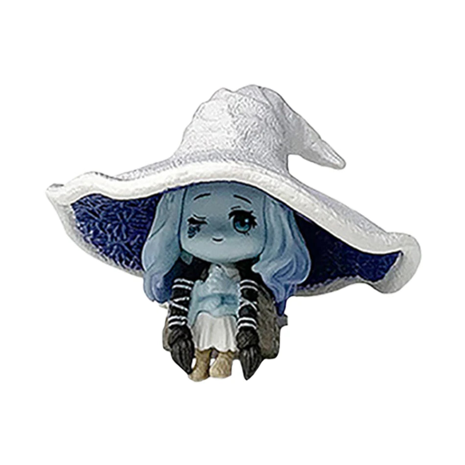 New Elden Ring Gaming Q Version Mini Ranni Cat Melina Malenia The Half-Wolf Action Figure Lani Magic Ornaments PVC Dolls